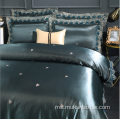 Lace 100 Polyester Double Duvet Cover Bedding Set